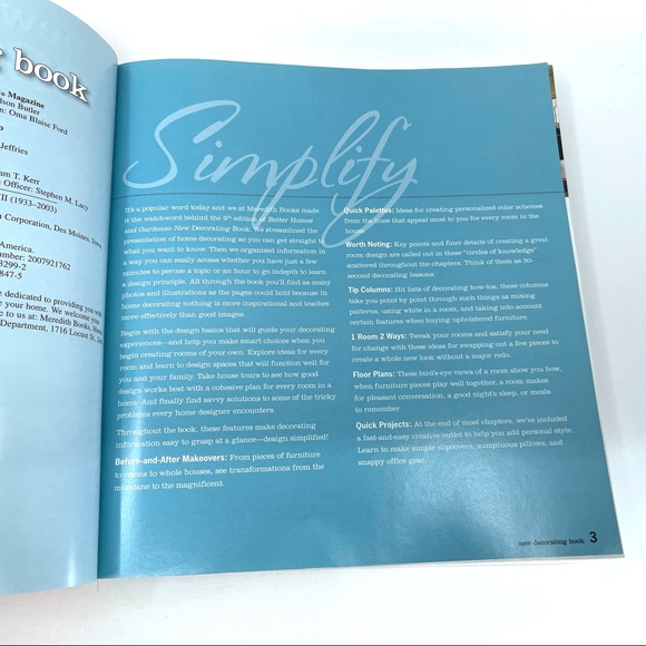BETTER HOMES & GARDENS NEW DECORATING Book ALL-NEW - Picture 6 of 13